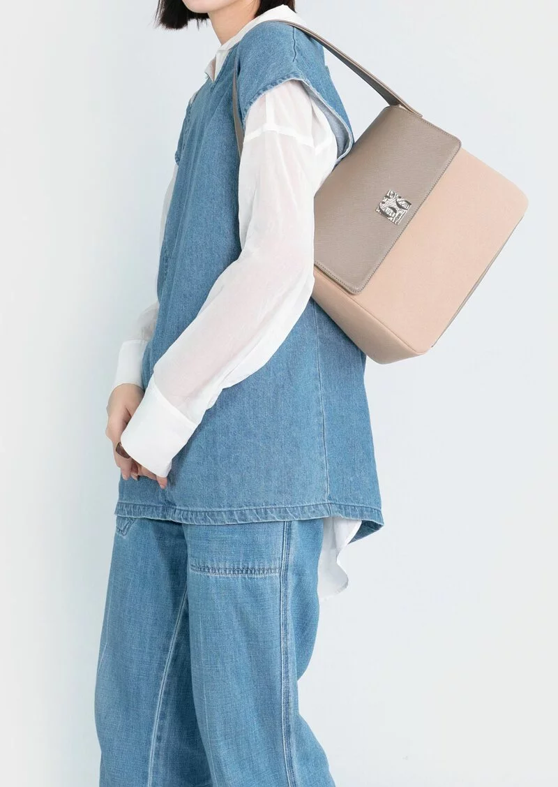 SO Bag - 帆布灰褐