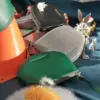 Coin Purse - 藍灰色